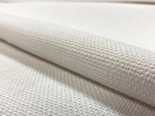 Load image into Gallery viewer, Designer White Linen Water &amp; Stain Resistant Upholstery Fabric