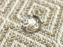 Load image into Gallery viewer, Designer Wheat Beige Geometric Diamond Water &amp; Stain Resistant Upholstery Fabric