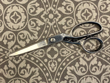 Load image into Gallery viewer, Designer Grey Taupe Medallion Wheel Water &amp; Stain Resistant Upholstery Fabric