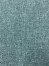 Load image into Gallery viewer, 2.5 Yds Designer Heavy Duty Teal Blue MCM Mid Century Modern Faux Leather Upholstery Vinyl WHS 3658