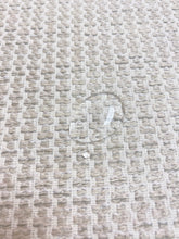 Load image into Gallery viewer, Designer MCM Mid Century Modern Beige Cream Tweed Water &amp; Stain Resistant Upholstery Fabric