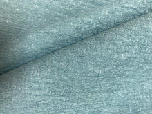 Load image into Gallery viewer, 1.8 Yard Designer Aqua Teal Performance Chenille Water &amp; Stain Resistant Upholstery Fabric WHS 4232Copy of 1 1/3 Yds Stain Resistant Aqua Blue Beige Chevron Chenille Upholstery Fabric