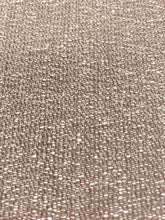 Load image into Gallery viewer, Designer Water &amp; Stain Resistant MCM Mid Century Modern Taupe Off White Speckled Upholstery Fabric WHS 3389