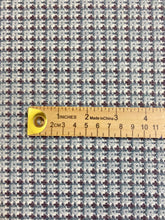Load image into Gallery viewer, Designer Purple Grey White MCM Mid Century Modern Blend Linen Wool Tweed Water &amp; Stain Resistant Upholstery Fabric WHS 3782