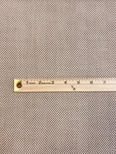 Load image into Gallery viewer, Perennials Chelsea Square Rose Tarlow Water Resistant Parchment Beige Tweed MCM Geometric Upholstery Fabric STA 3168