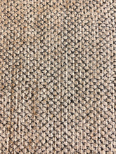 Load image into Gallery viewer, 1.6 Yard Designer Reversible Taupe Black MCM Mid Century Modern Nubby Chenille Upholstery Fabric WHS 3916