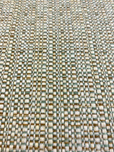 Load image into Gallery viewer, Designer Crypton Green Beige Mustard MCM Mid Century Modern Tweed Upholstery Fabric WHS 3533