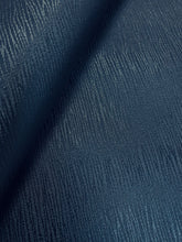Load image into Gallery viewer, Designer Navy Blue Textured Faux Leather Upholstery Vinyl WHS 4100