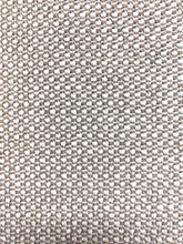 Load image into Gallery viewer, Designer Taupe Cream Nubby MCM Mid Century Modern Upholstery Fabric WHS 4124
