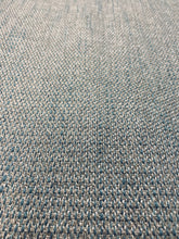 Load image into Gallery viewer, Designer Outdoor MCM Mid Century Modern Grey Teal Taupe Tweed Sling Upholstery Fabric STA 3188