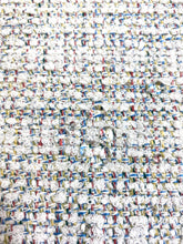 Load image into Gallery viewer, Perennials In the Loop Rhino Textured Boucle Confetti Hot Pink Yellow Blue Multi Indoor Outdoor Water Resistant Upholstery Fabric WHS 3783