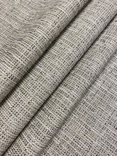 Load image into Gallery viewer, Designer Taupe Cream Black Tweed Water &amp; Stain Resistant Upholstery Fabric WHS 4215