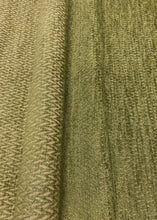 Load image into Gallery viewer, Brunschwig Fils Cassien Texture Avocado Beige Herringbone Chenille Upholstery &amp; Drapery Fabric WHS 3040 gold