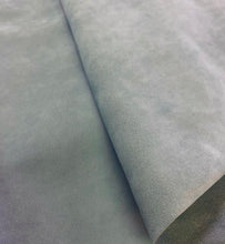 Load image into Gallery viewer, Dark Aqua Blue Suede Upholstery Fabric WHS 3597