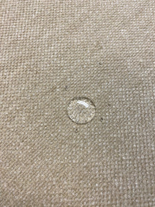 Designer Water & Stain Resistant Beige Wheat Nubby MCM Mid Century Modern Chenille Upholstery Fabric WHS 4136