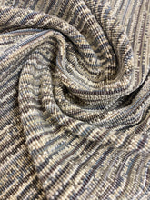 Load image into Gallery viewer, 0.8 Yard of Designer Brown Grey Beige Abstract MCM Mid Century Modern Epingle Upholstery Fabric WHS 3920