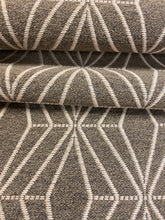 Load image into Gallery viewer, 1.25 Yard Abstract Geometric Grey Gray Upholstery Fabric WHS 4070