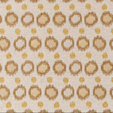 Load image into Gallery viewer, Beige Yellow Mustard Geometric Abstract Upholstery Fabric CF