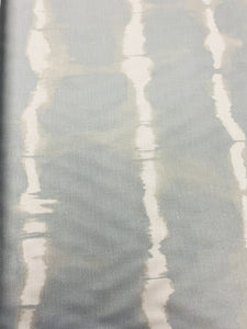Kravet Baturi Mist Linen Blend Cream Grey Aqua Seafoam Upholstery Drapery Fabric STA 3286