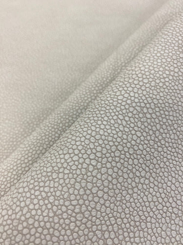 Ultraleather Eco Tech Gypsum Cream Grey Animal Pattern Faux Leather Upholstery Vinyl WHS 4177