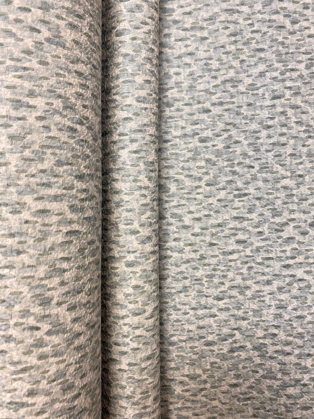 Designer Seafoam Green Abstract Vegan Faux Leather Upholstery Vinyl WHS 4049