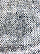 Load image into Gallery viewer, Osborne &amp; Little Morlton Cranborne Navy Blue Cream MCM Mid Century Modern Weave Tweed Upholstery Fabric STA 3516