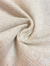 Load image into Gallery viewer, Designer Performance Beige Cream Chenille Water &amp; Stain Resistant Upholstery Fabric WHS 3769