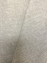 Load image into Gallery viewer, 2.5 Yard Designer Heavy Duty Grey Faux Leather MCM Mid Century Modern Tweed Upholstery Vinyl WHS 3902