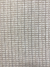 Load image into Gallery viewer, Designer Water &amp; Stain Resistant Taupe Grey Cream MCM Mid Century Modern Chenille Upholstery Fabric WHS 4083
