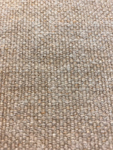Load image into Gallery viewer, Designer Heavy Duty Ecru Flax Linen Beige Water &amp; Stain Resistant Upholstery Fabric WHS 3704