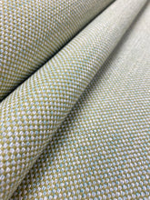 Load image into Gallery viewer, Perennials Lime Green Cream Tres Chic Seedling Indoor Outdoor Water &amp; Stain Resistant Tweed Upholstery Fabric STA 3745