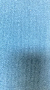 Designer Water & Stain Resistant Teal Blue Velvet Upholstery Fabric STA 3793