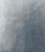 Load image into Gallery viewer, 1.5 Yard of Steel Blue Velvet Upholstery Fabric STA 3930