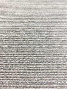Perennials Classy White Sands Grey Stripe Indoor Outdoor Water Resistant Velvet Upholstery Fabric STA 3742