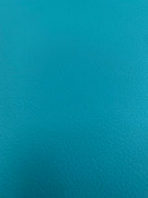 Load image into Gallery viewer, Heavy Duty Indoor Outdoor Marine Teal Faux Leather Upholstery Vinyl WHS 3135