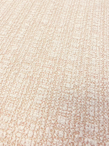 Perennials In the Loop Textured Boucle Whitewash Shell Blush Pink Off White Outdoor Water & Stain Resistant Upholstery Fabric WHS 3543