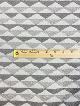 Load image into Gallery viewer, Designer Grey Water &amp; Stain Resistant Abstract Geometric Upholstery Fabric WHS 3127