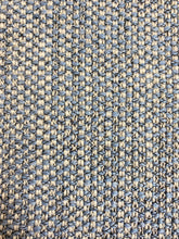 Load image into Gallery viewer, Designer French Blue Grey MCM Mid Century Modern Tweed Upholstery Fabric WHS 4238