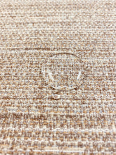 Load image into Gallery viewer, Designer Water &amp; Stain Resistant MCM Mid Century Modern Taupe Brown Beige Tweed Upholstery Fabric WHS 3483