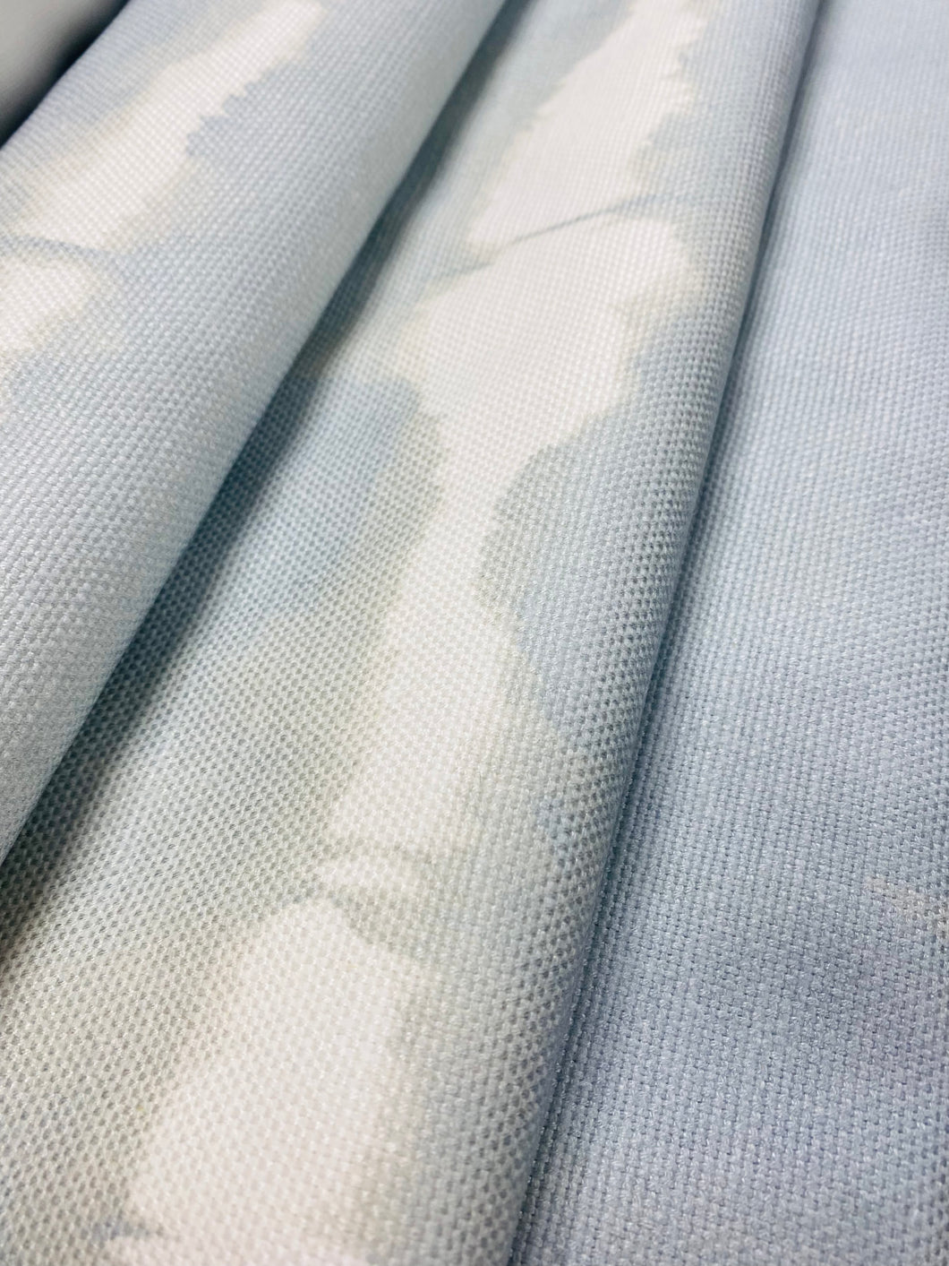 Kravet Baturi Mist Linen Blend Cream Grey Aqua Seafoam Upholstery Drapery Fabric STA 3286