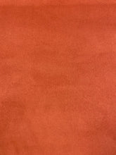 Load image into Gallery viewer, Designer Rusty Brown Faux Leather Suede Water &amp; Stain Resistant Upholstery Fabric STA 3297