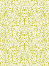 Load image into Gallery viewer, Mustard Yellow Floral Botanical Cotton Upholstery Drapery Fabric FB