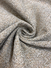 Load image into Gallery viewer, Designer Beige Grey Mustard MCM Mid Century Modern Chenille Tweed Upholstery Fabric WHS 3753