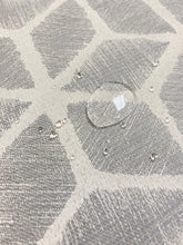 Load image into Gallery viewer, Kravet 34658 Grey Abstract Geometric Water &amp; Stain Resistant Upholstery Fabric WHS 3994