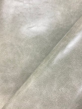 Load image into Gallery viewer, 2.5 Yard Designer Heavy Duty Seafoam Aqua Lustrous Vegan Faux Leather Upholstery Vinyl WHS 3860