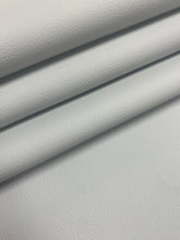Load image into Gallery viewer, Designer Ice Blue Vegan Faux Leather MCM Mid Century Modern Vinyl Upholstery Fabric WHS 4104