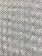 Load image into Gallery viewer, Designer MCM Mid Century Modern French Blue Grey White Tweed Water &amp; Stain Resistant Upholstery Fabric WHS 4125