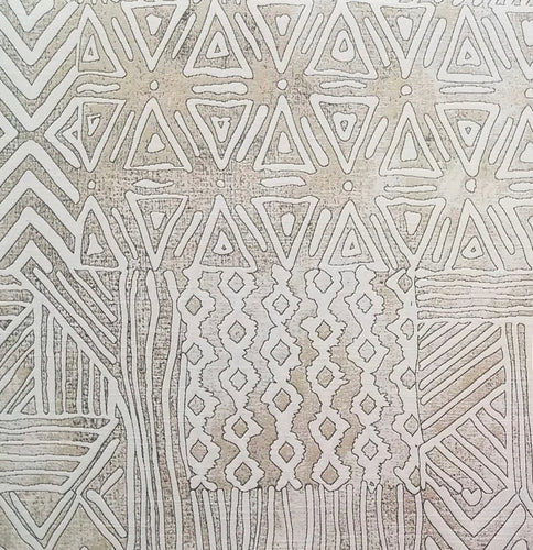 Water Stain Resistant Zarin Fabrics Aspara Beige Grey Off White Upholstery Drapery Fabric STA 3010