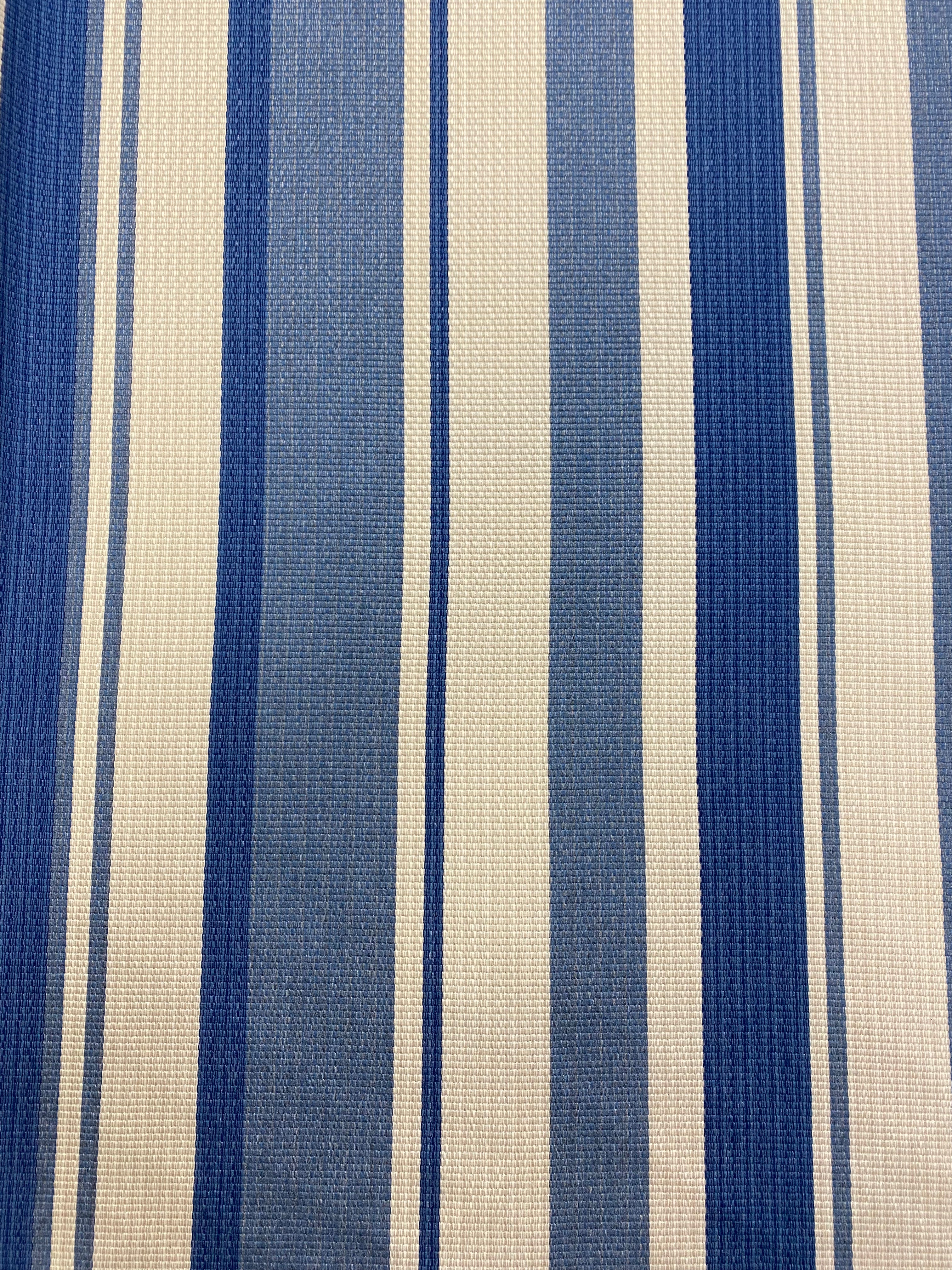 Eco Friendly Antimicrobial Outdoor Stain Mildew Stain Resistant Navy Blue Beige Taupe White Black Stripe Sling Fabric 2024 S113