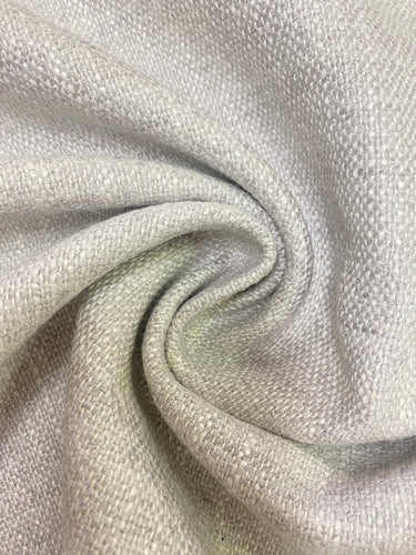 Designer Heavy Duty Belgian Linen Silver Grey Water Resistant Upholstery Fabric WHS 3904